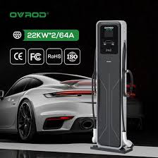 High-Performance 22kW Floor-Mounted AC EV Charger with OCPP 1.6 & IP54 Protection